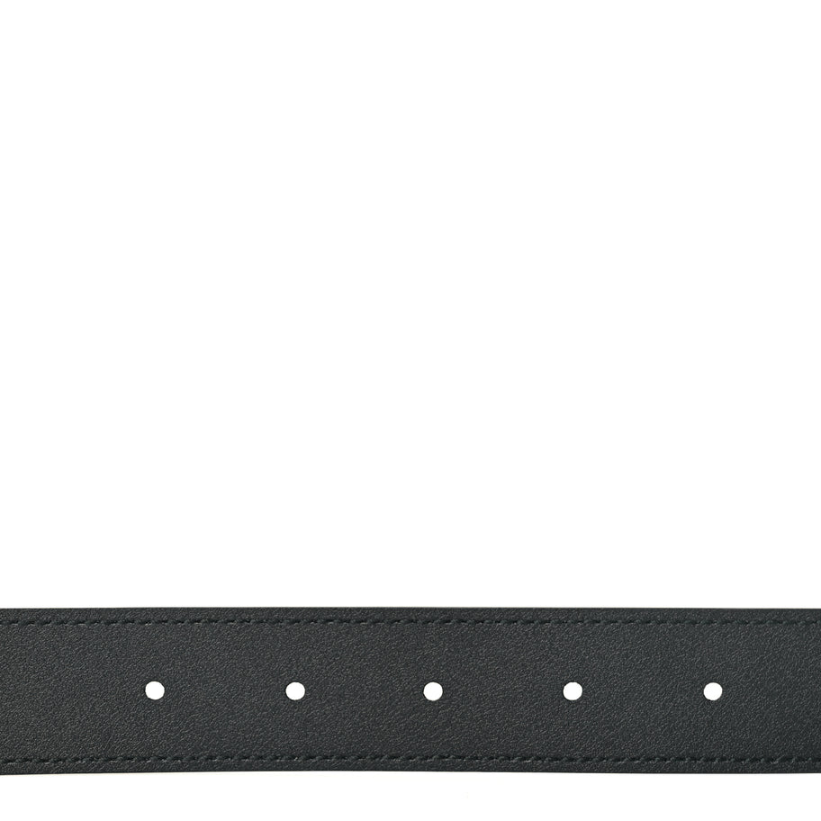 Gucci Calfskin Double G 30mm Belt 75 30  Black Image 4