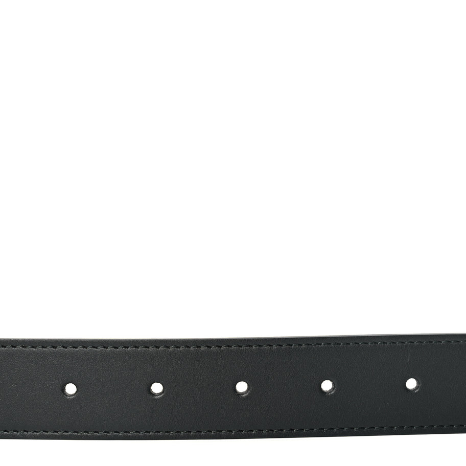 Gucci Calfskin Double G 30mm Belt 75 30  Black Image 5