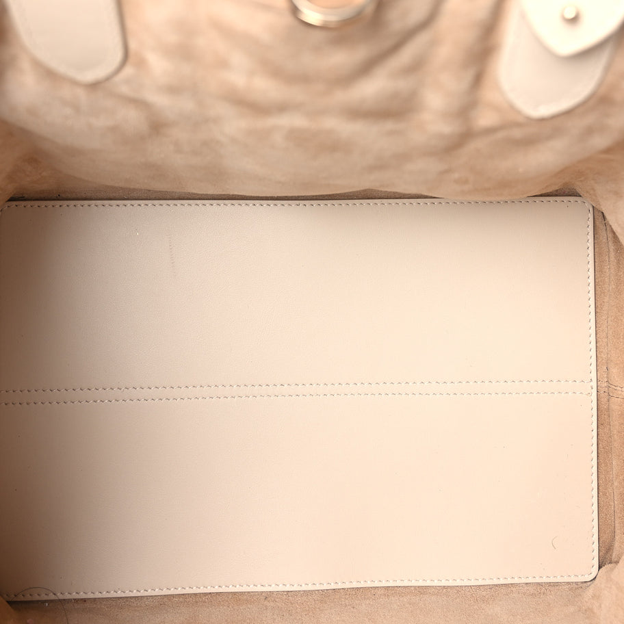 Christian Dior Calfskin Macrocannage Medium Toujours Biscuit Trench Beige Image 5