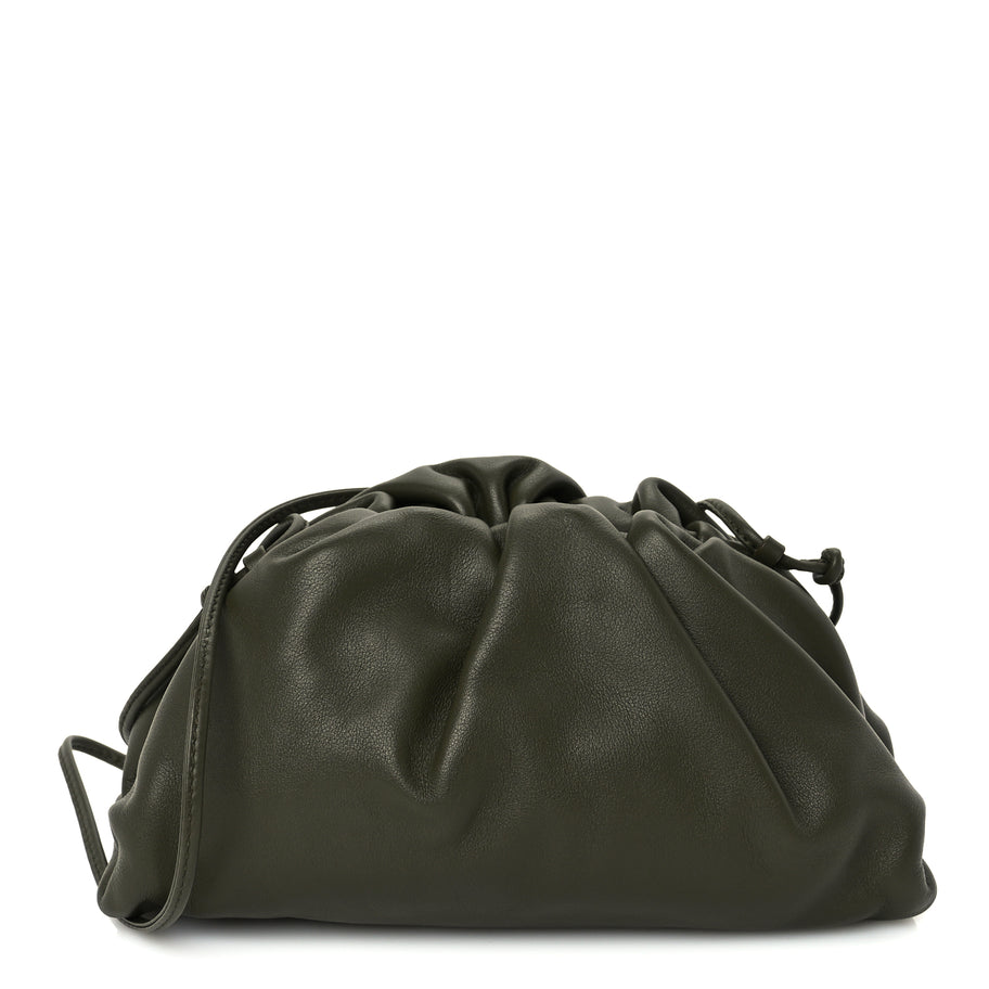 Bottega Veneta Butter Calfskin The Mini Pouch Kaki Fondente Image 1