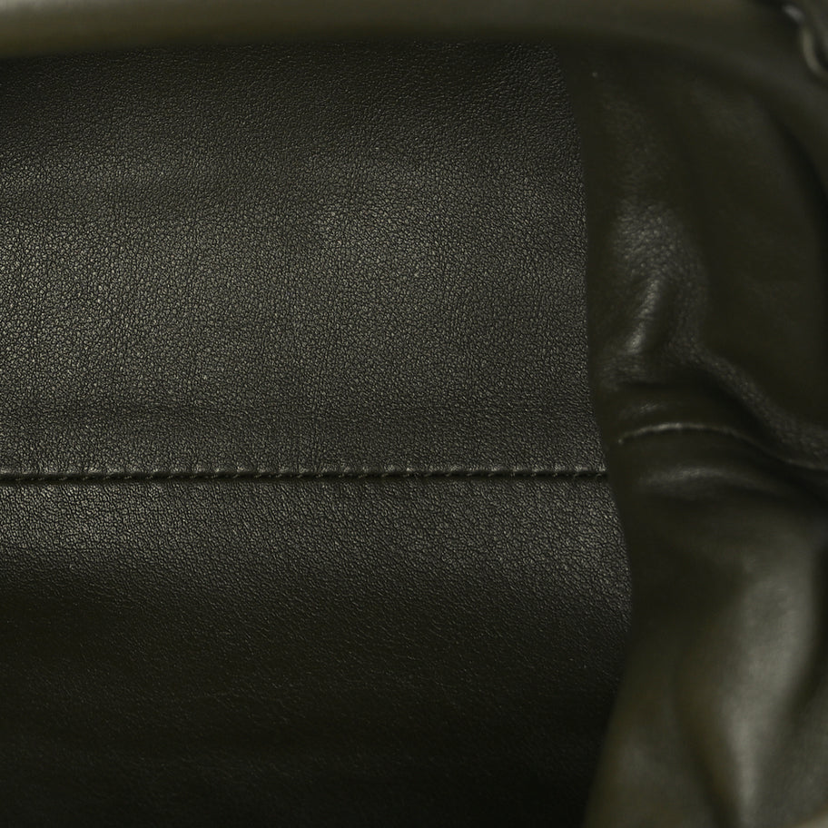 Bottega Veneta Butter Calfskin The Mini Pouch Kaki Fondente Image 4
