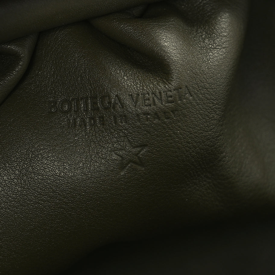 Bottega Veneta Butter Calfskin The Mini Pouch Kaki Fondente Image 5