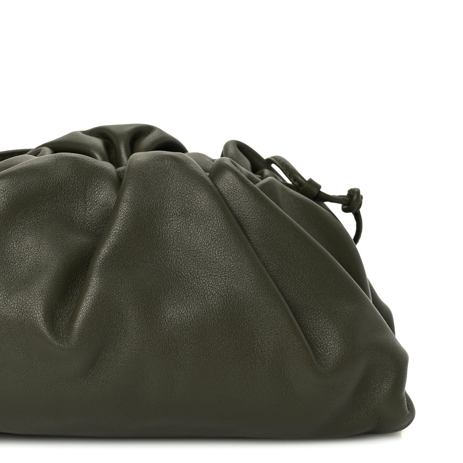 Bottega Veneta Butter Calfskin The Mini Pouch Kaki Fondente Image 6
