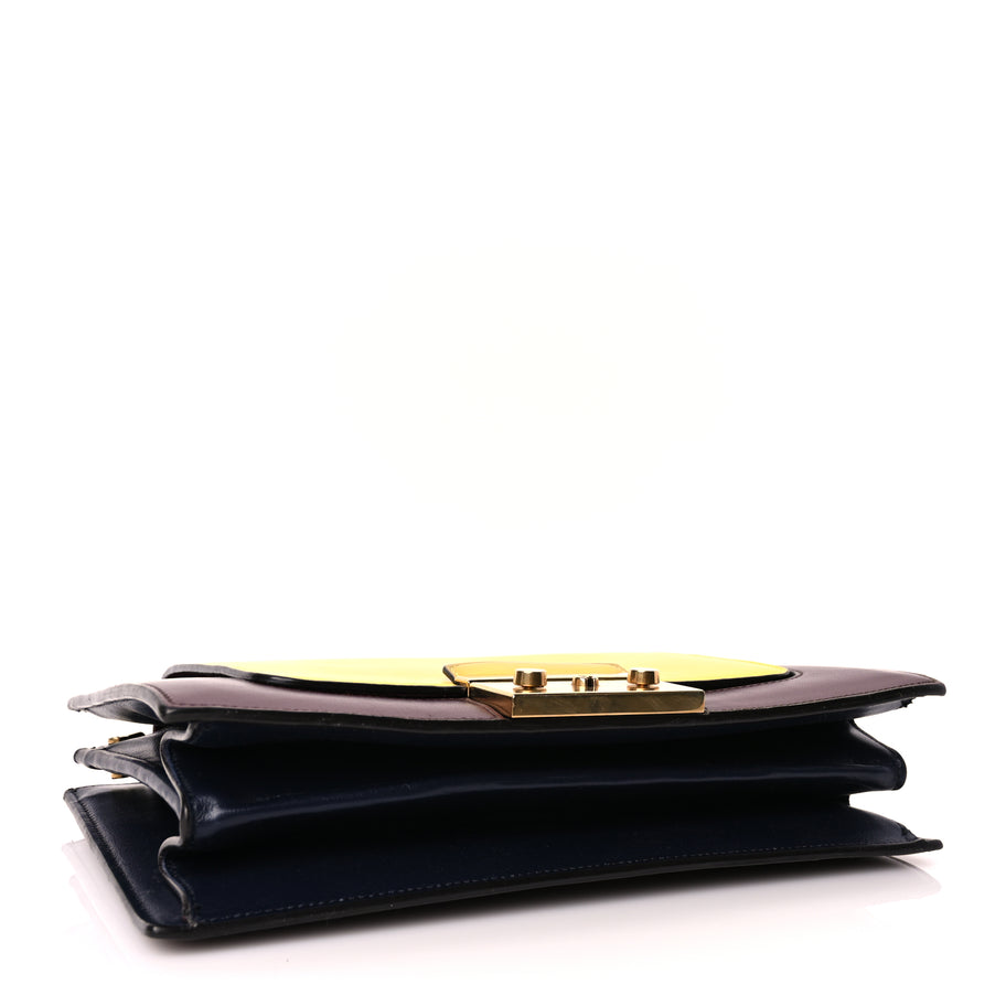 Mulberry Smooth Calfskin Pembroke Shoulder Bag Burgundy Lemon Midnight Image 3