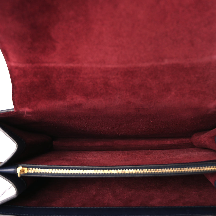 Mulberry Smooth Calfskin Pembroke Shoulder Bag Burgundy Lemon Midnight Image 4