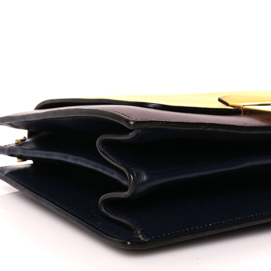 Mulberry Smooth Calfskin Pembroke Shoulder Bag Burgundy Lemon Midnight Image 7