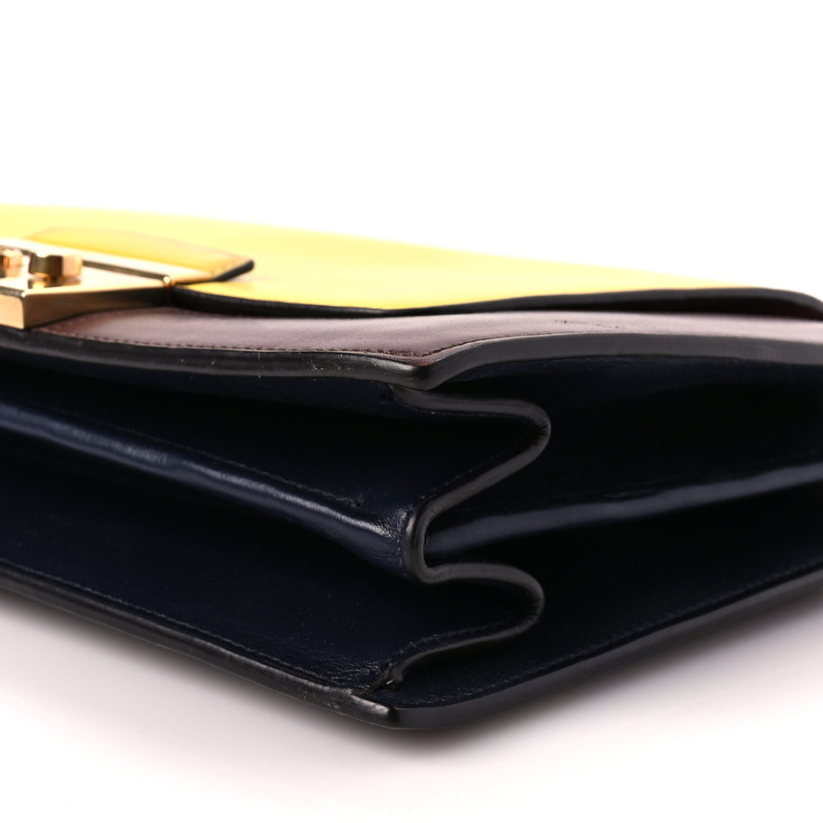 Mulberry Smooth Calfskin Pembroke Shoulder Bag Burgundy Lemon Midnight Image 8