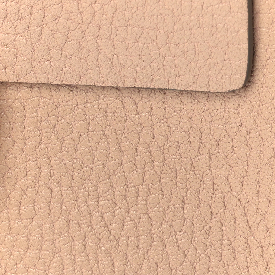 Chloe Grained Lambskin Drew Shoulder Bag Cement Pink Image 6