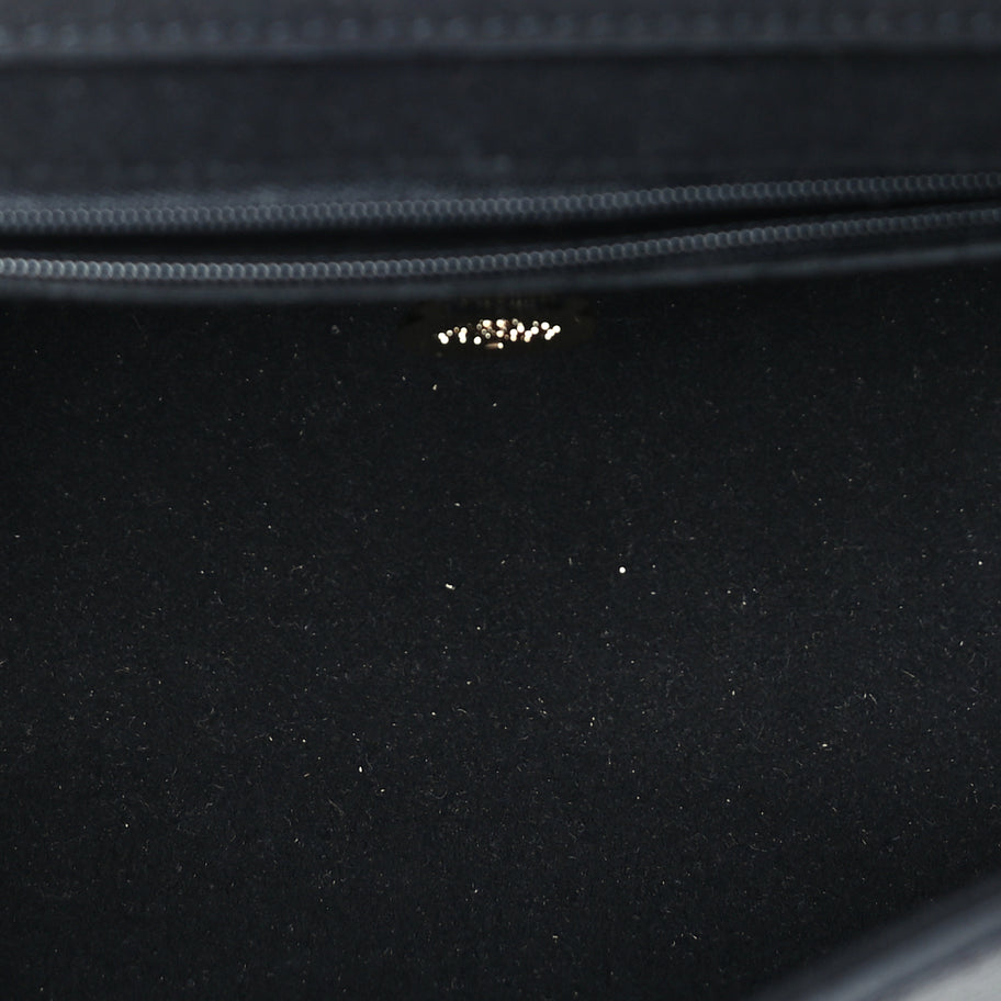 Mulberry Glossy Goatskin Medium Lily Flap Black Image 4