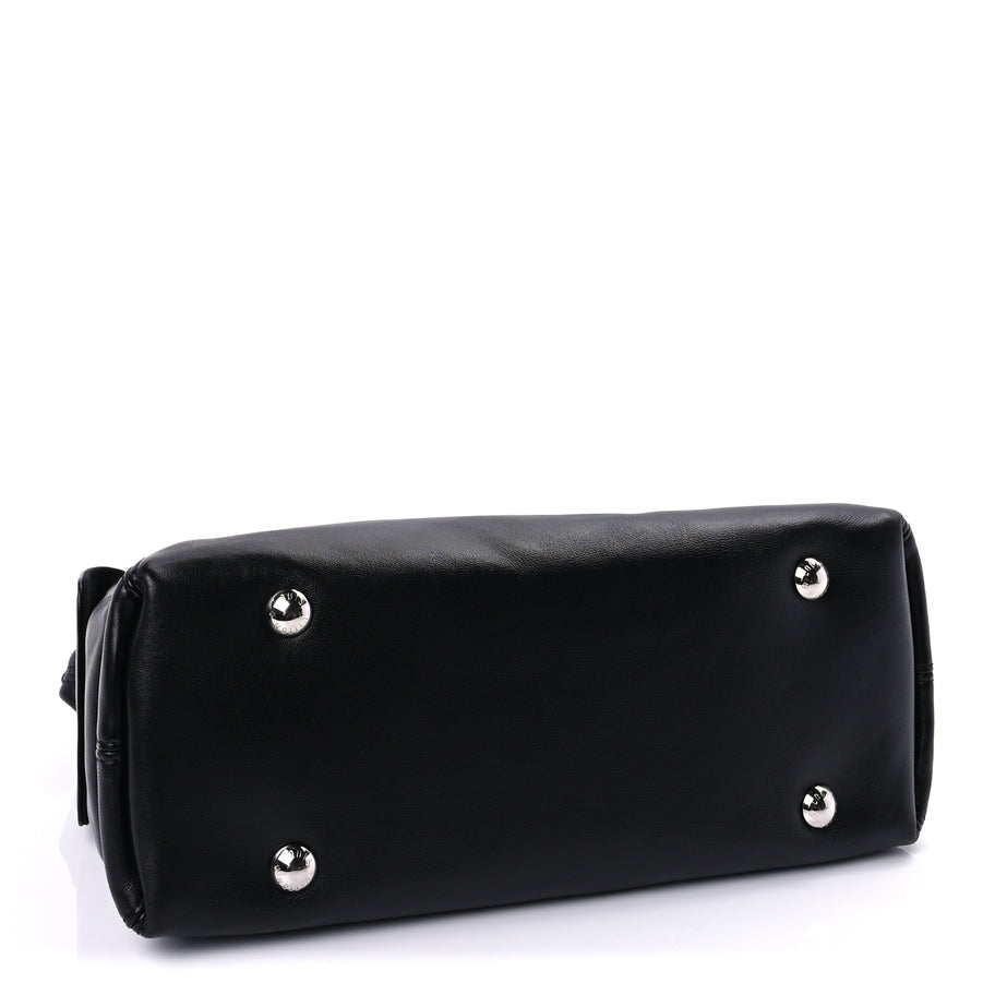 Louis Vuitton Lambskin CarryAll Cargo Vibe PM Black Image 3