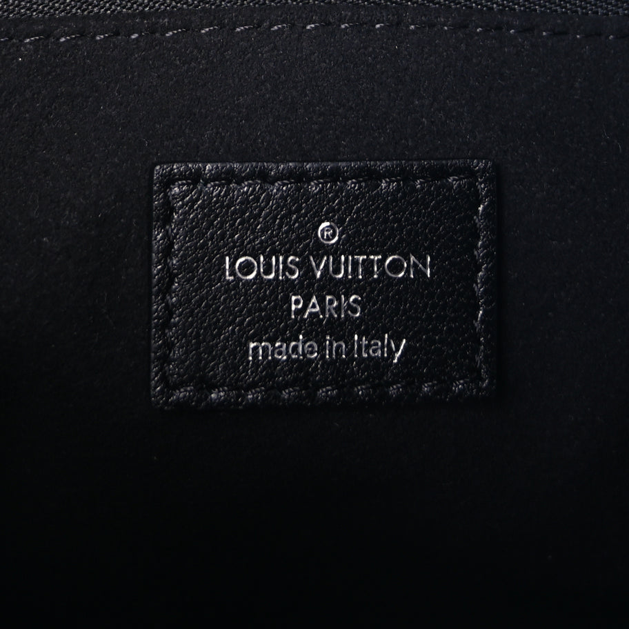 Louis Vuitton Lambskin CarryAll Cargo Vibe PM Black Image 5