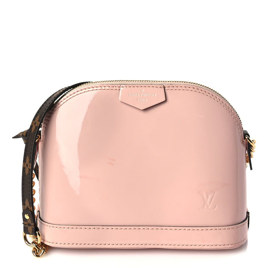 Louis Vuitton Vernis Monogram Alma Mini  Rose Ballerine Image 1