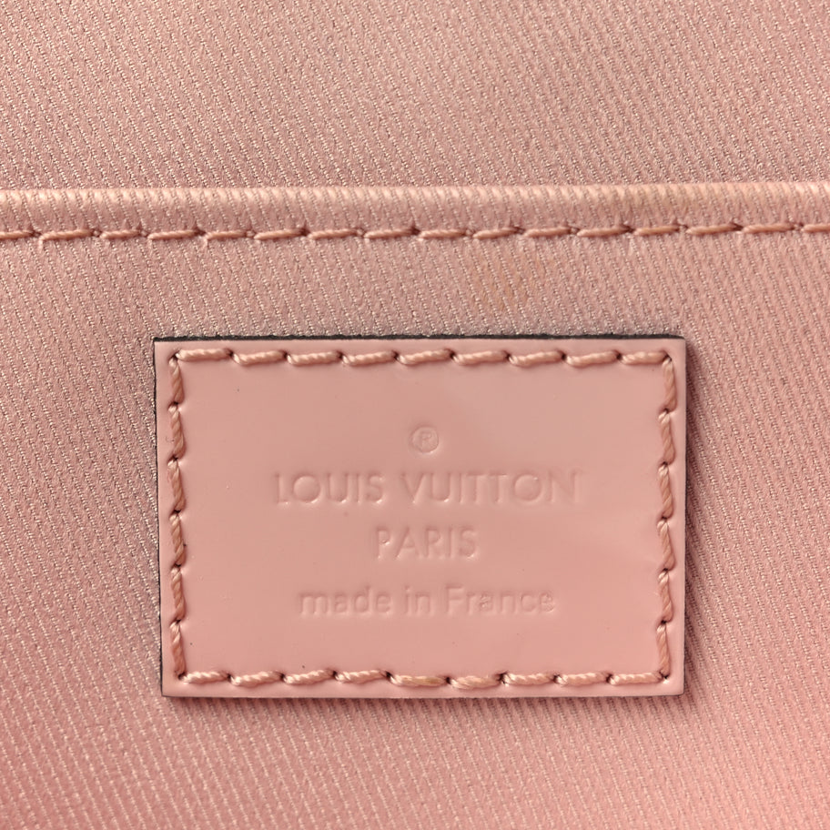 Louis Vuitton Vernis Monogram Alma Mini  Rose Ballerine Image 5
