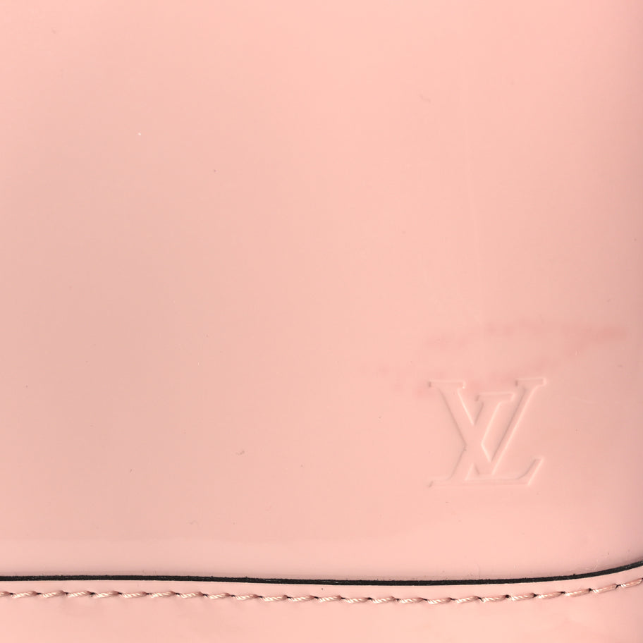 Louis Vuitton Vernis Monogram Alma Mini  Rose Ballerine Image 6