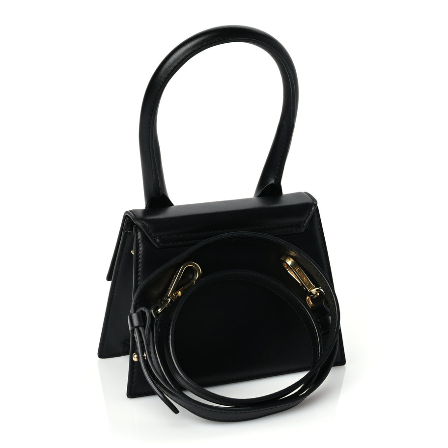 Jacquemus Smooth Calfskin Le Chiquito Moyen Black Image 2