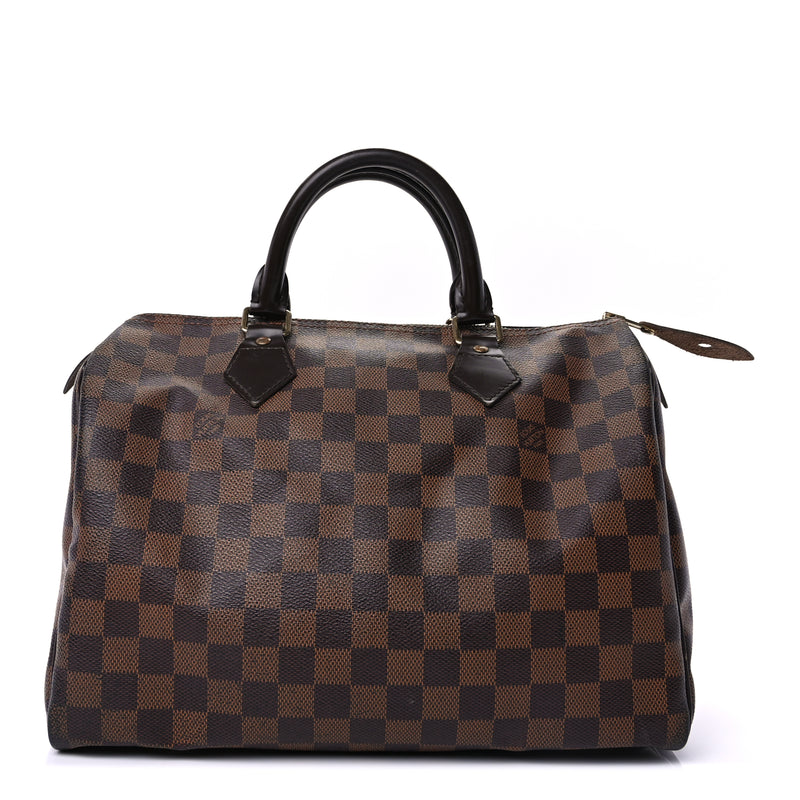  Louis Vuitton Damier Ebene Speedy 30