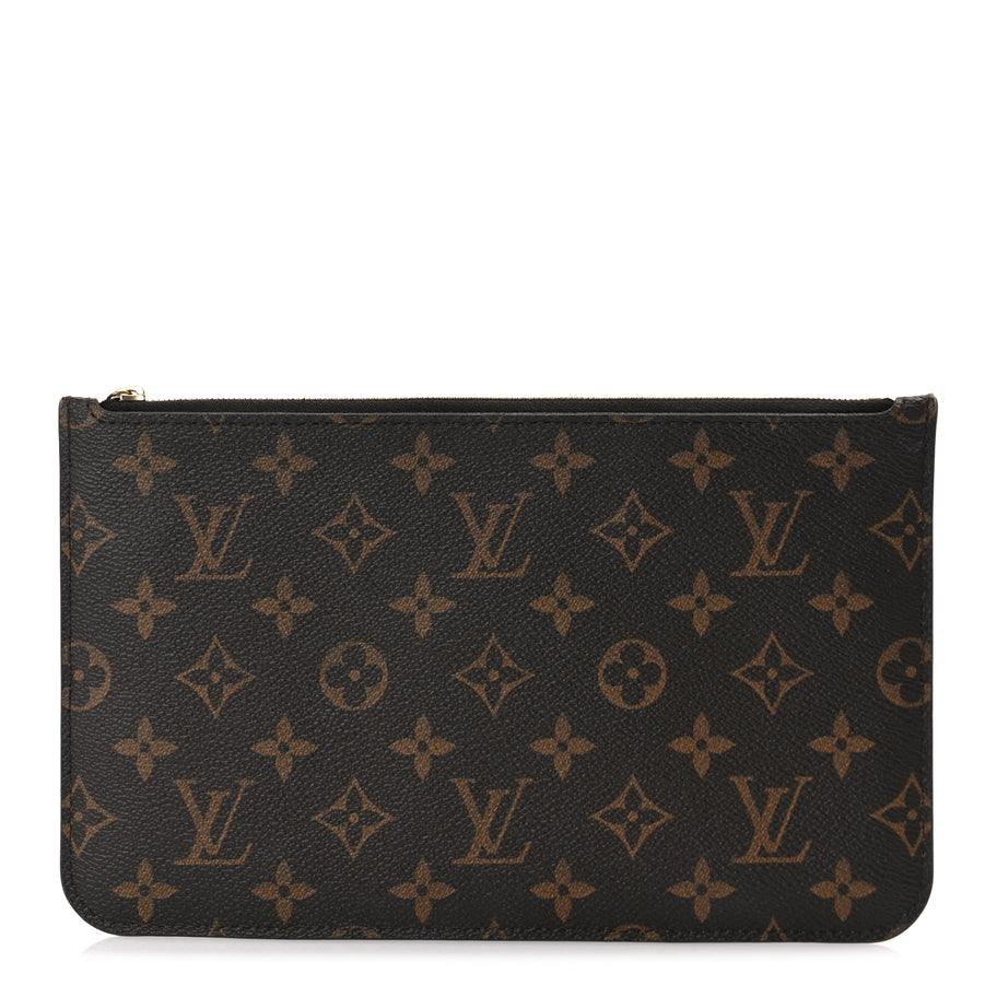 Louis Vuitton Monogram Neverfull MM GM Pochette Image 1
