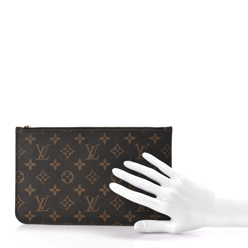  Louis Vuitton Monogram Neverfull MM GM Pochette