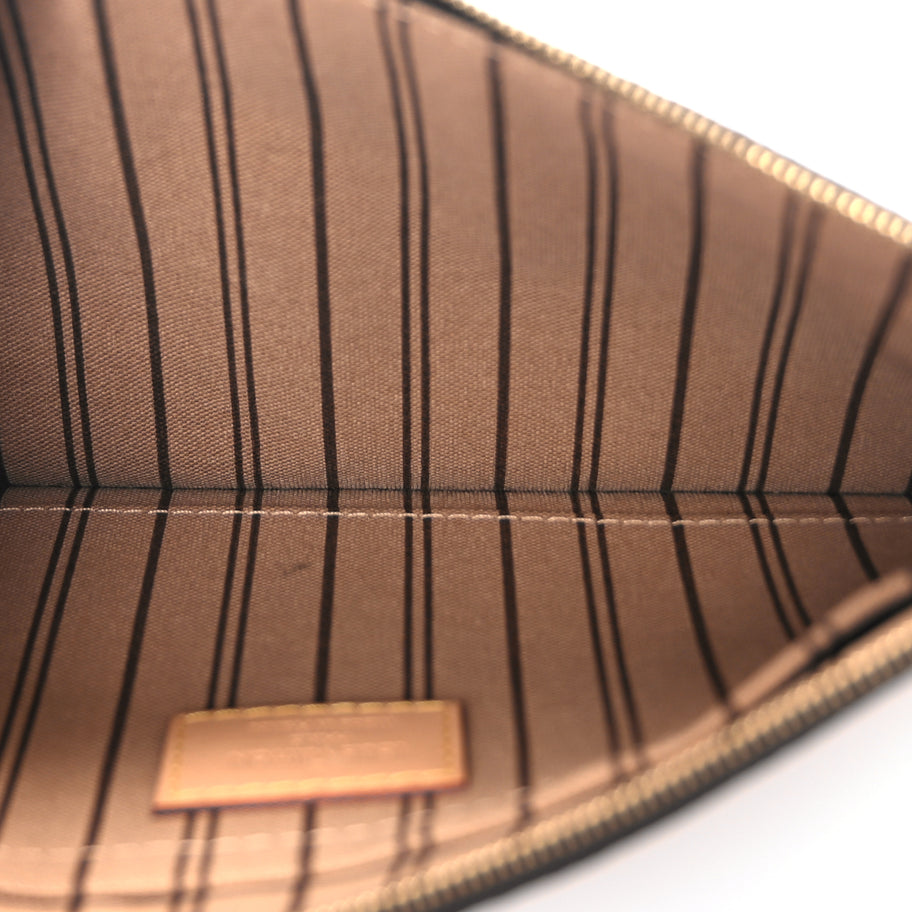 Louis Vuitton Monogram Neverfull MM GM Pochette Image 5
