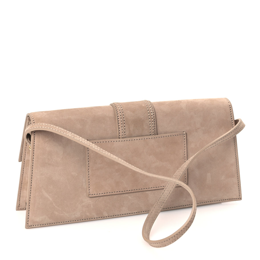 Jacquemus Suede Le Bambino Long Dark Beige Image 2