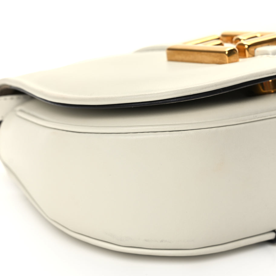 Fendi Vitello Brenta Cher Small Fendi C'mon White Image 8