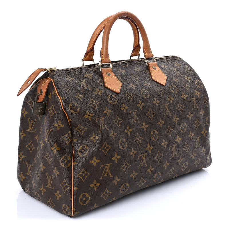  Louis Vuitton Monogram Speedy 35
