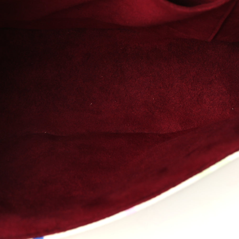 Louis Vuitton Monogram Multicolor Sologne White Image 7