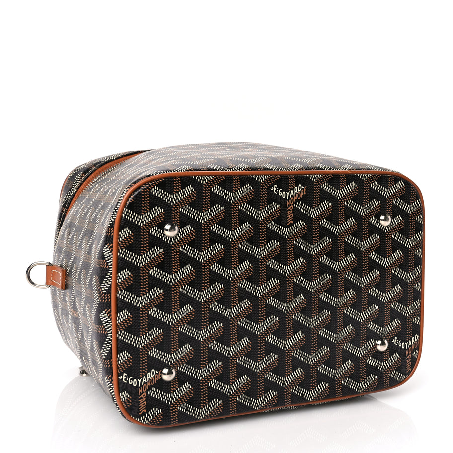 Goyard Goyardine Muse Vanity Case Black Gold Image 3