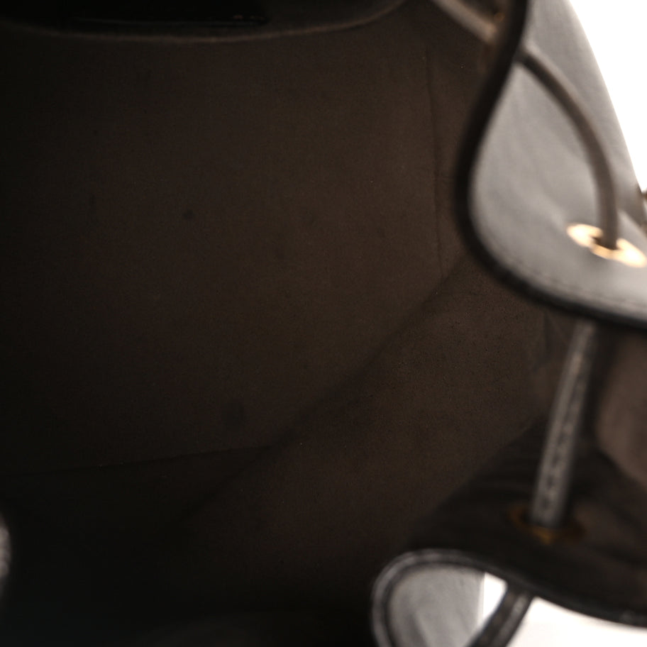 Fendi Vitello Grace Matte F is Fendi Grande Mon Tresor Bucket Bag  Argilla Image 4