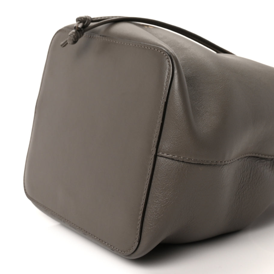 Fendi Vitello Grace Matte F is Fendi Grande Mon Tresor Bucket Bag  Argilla Image 7