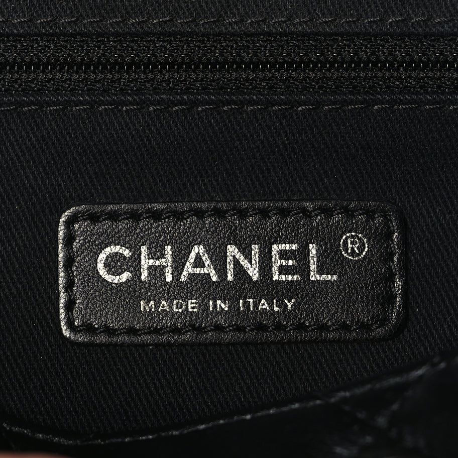 Chanel Washed Lambskin Jumbo Take Away Flap Black Image 5