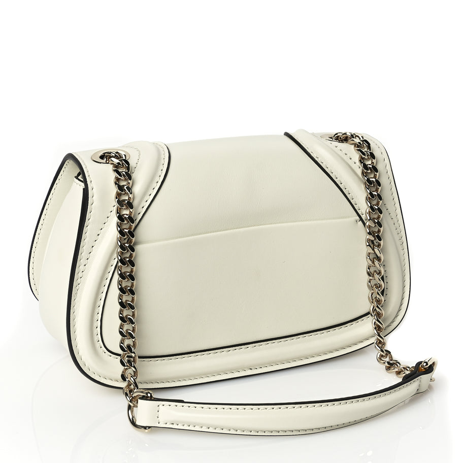Gucci Calfskin Blondie Small Shoulder Bag Mystic White Image 2