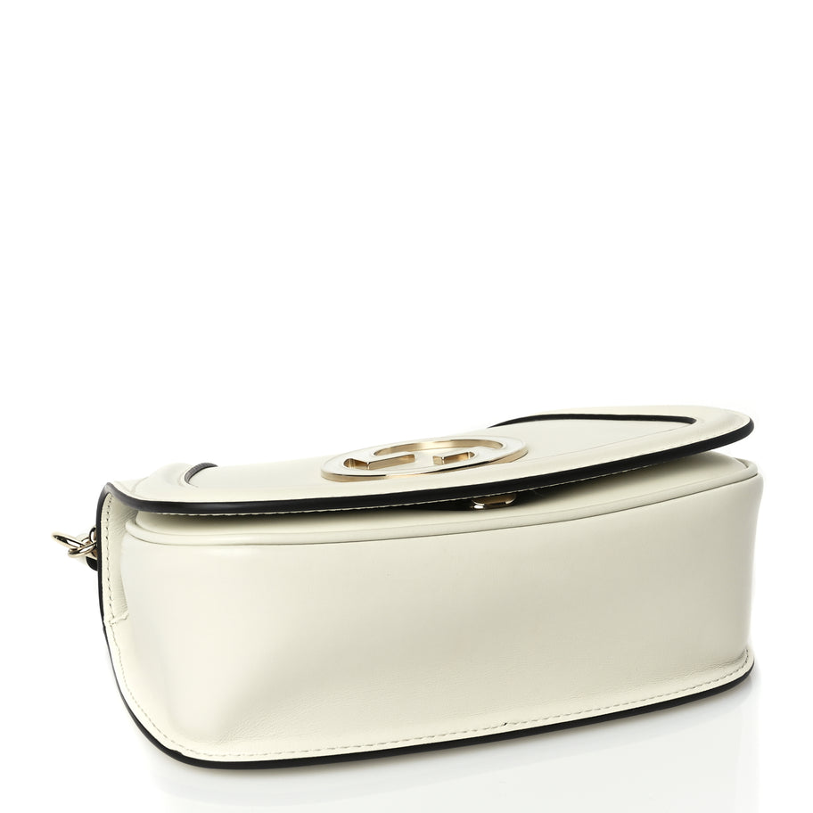 Gucci Calfskin Blondie Small Shoulder Bag Mystic White Image 3