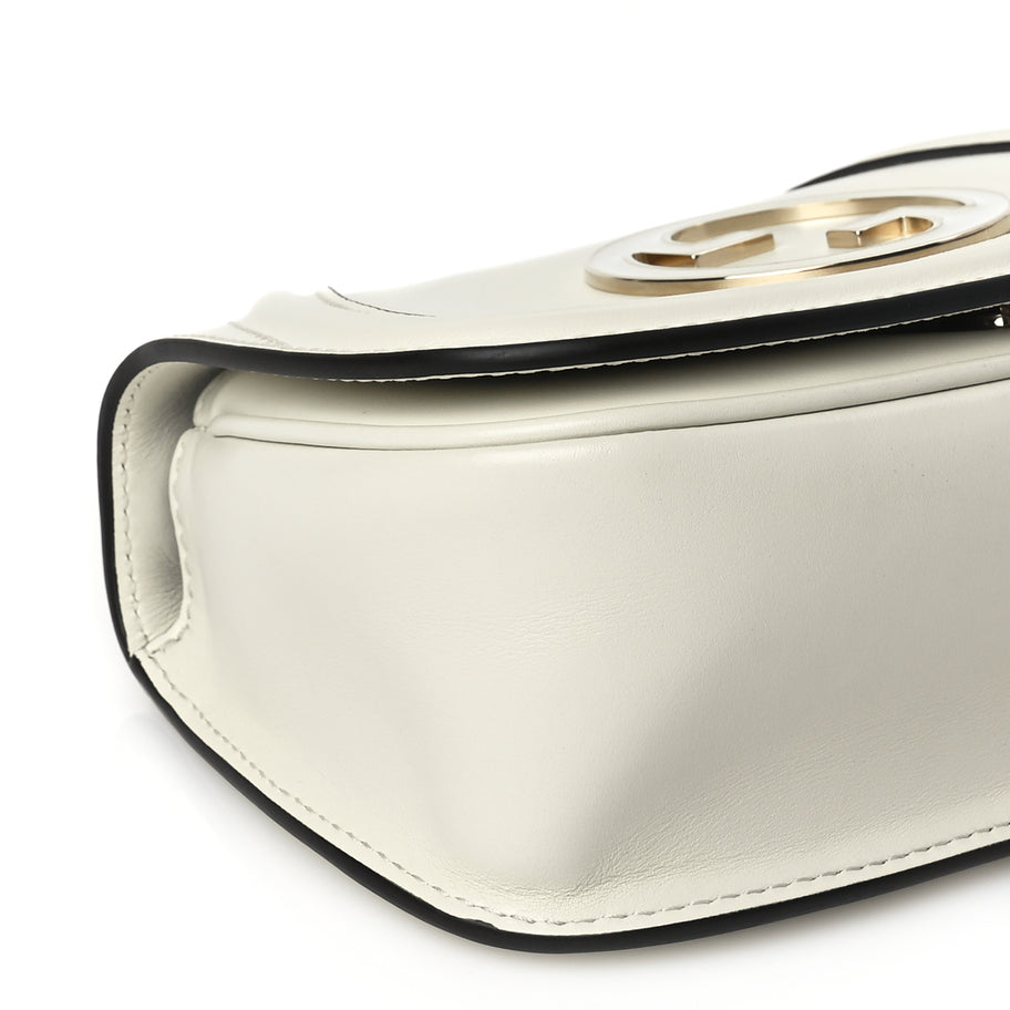 Gucci Calfskin Blondie Small Shoulder Bag Mystic White Image 7