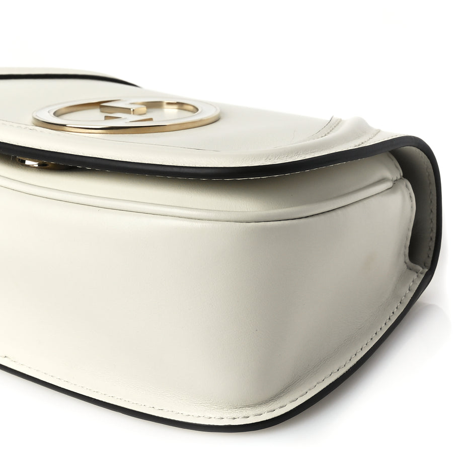 Gucci Calfskin Blondie Small Shoulder Bag Mystic White Image 8