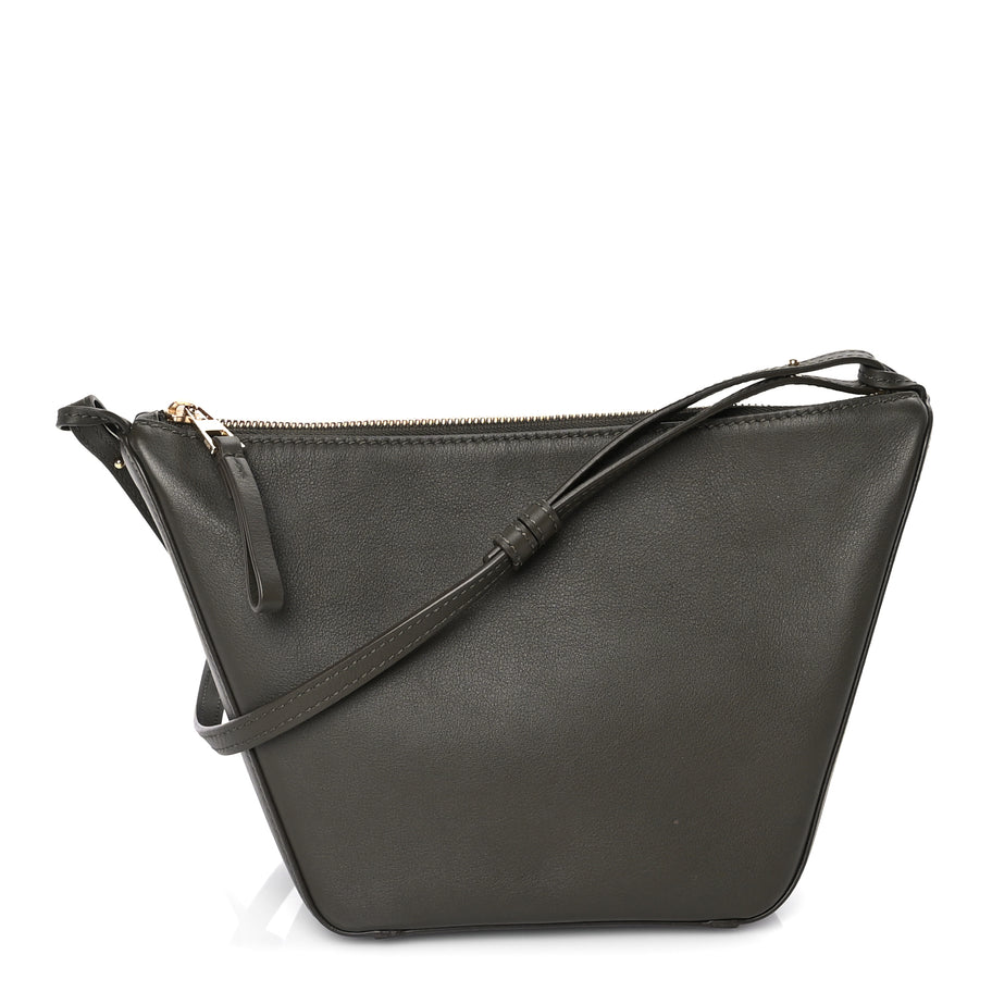 Loewe Calfskin Mini Hammock Hobo Dark Khaki Green Image 1