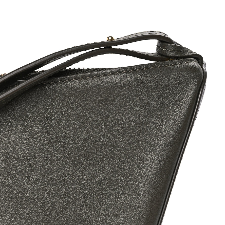Loewe Calfskin Mini Hammock Hobo Dark Khaki Green Image 6