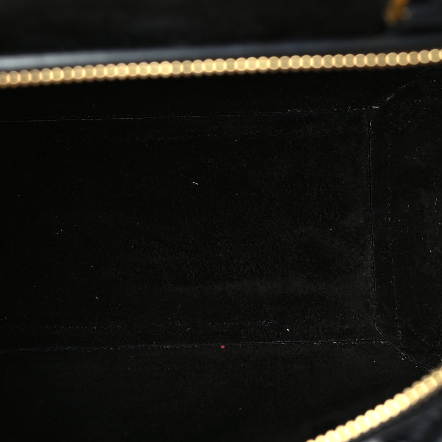 Celine Grained Calfskin Nano Belt Bag Black Image 4
