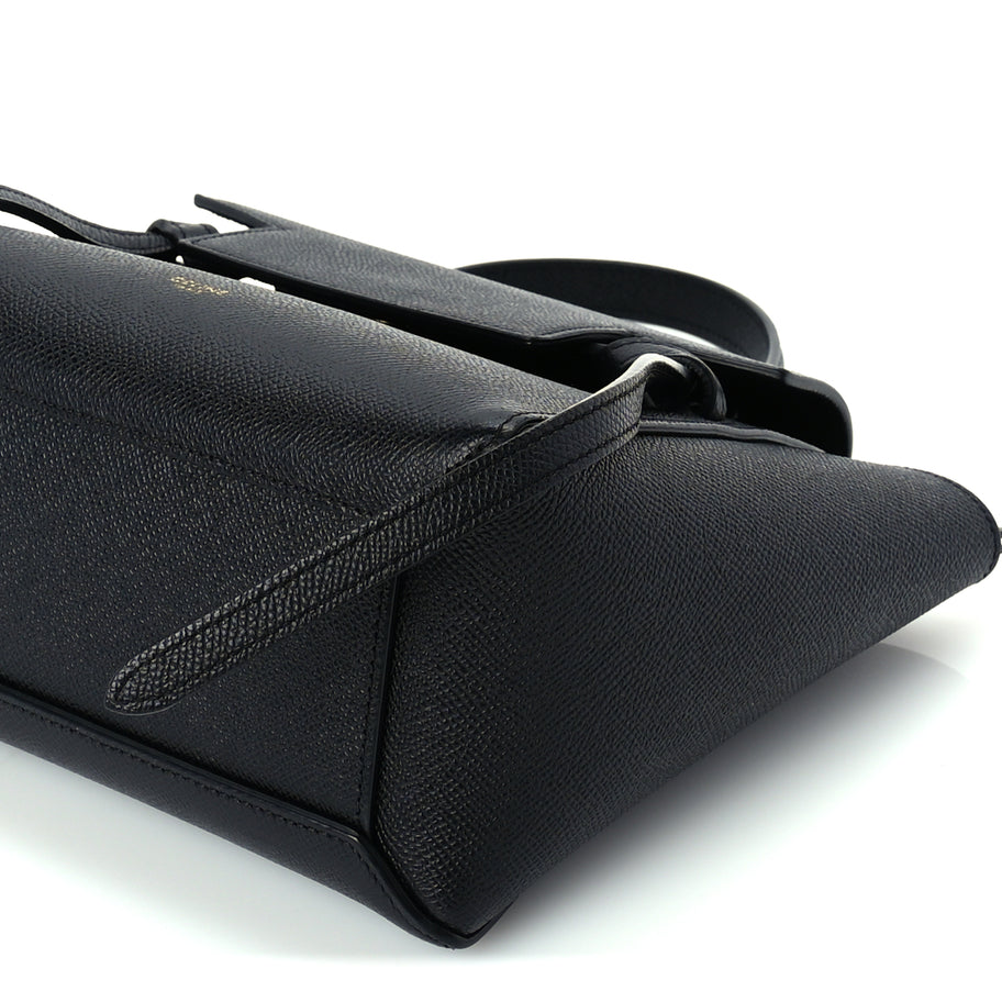 Celine Grained Calfskin Nano Belt Bag Black Image 8