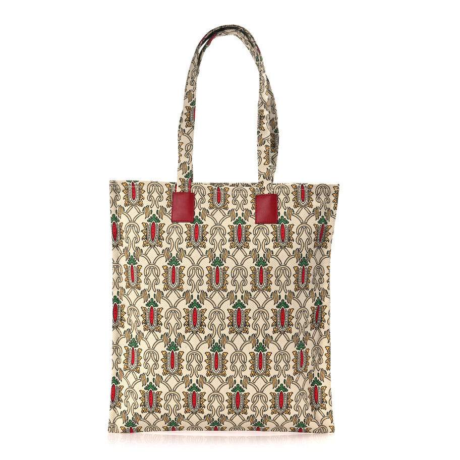 Gucci Canvas Garden Store Floral Vertical Tote Multicolor Image 1