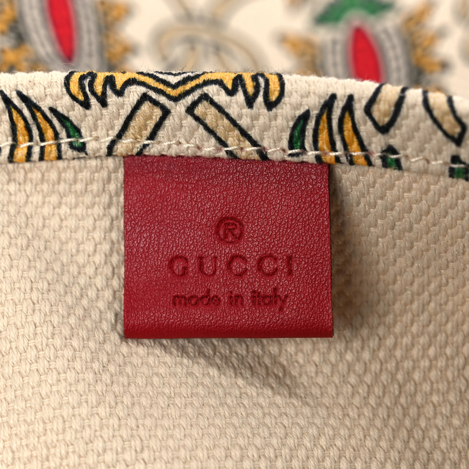 Gucci Canvas Garden Store Floral Vertical Tote Multicolor Image 5