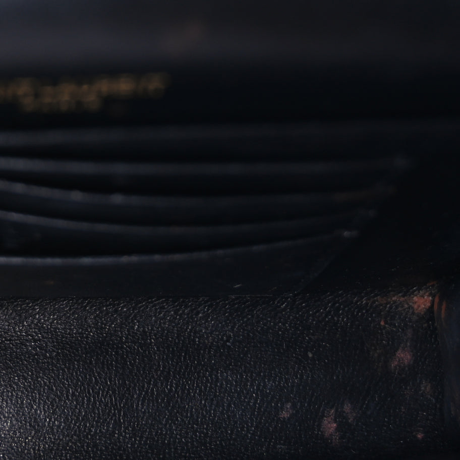 Saint Laurent Smooth Calfskin Monogram Kate Belt Bag  Black Image 4