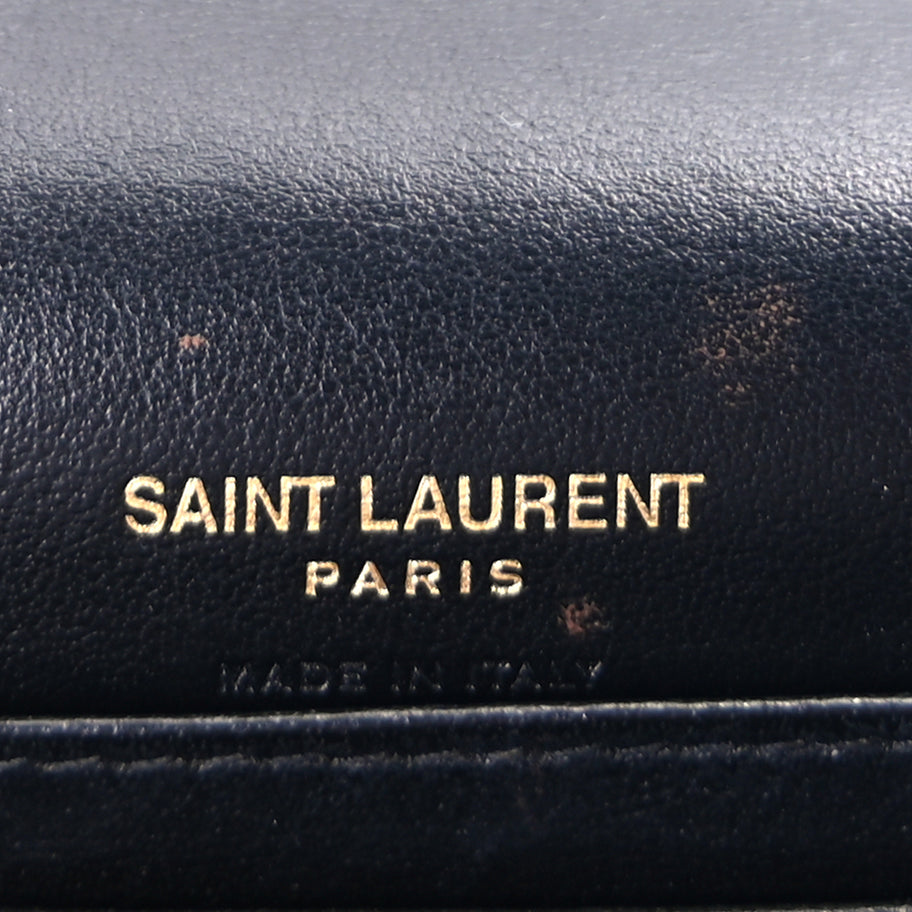 Saint Laurent Smooth Calfskin Monogram Kate Belt Bag  Black Image 5