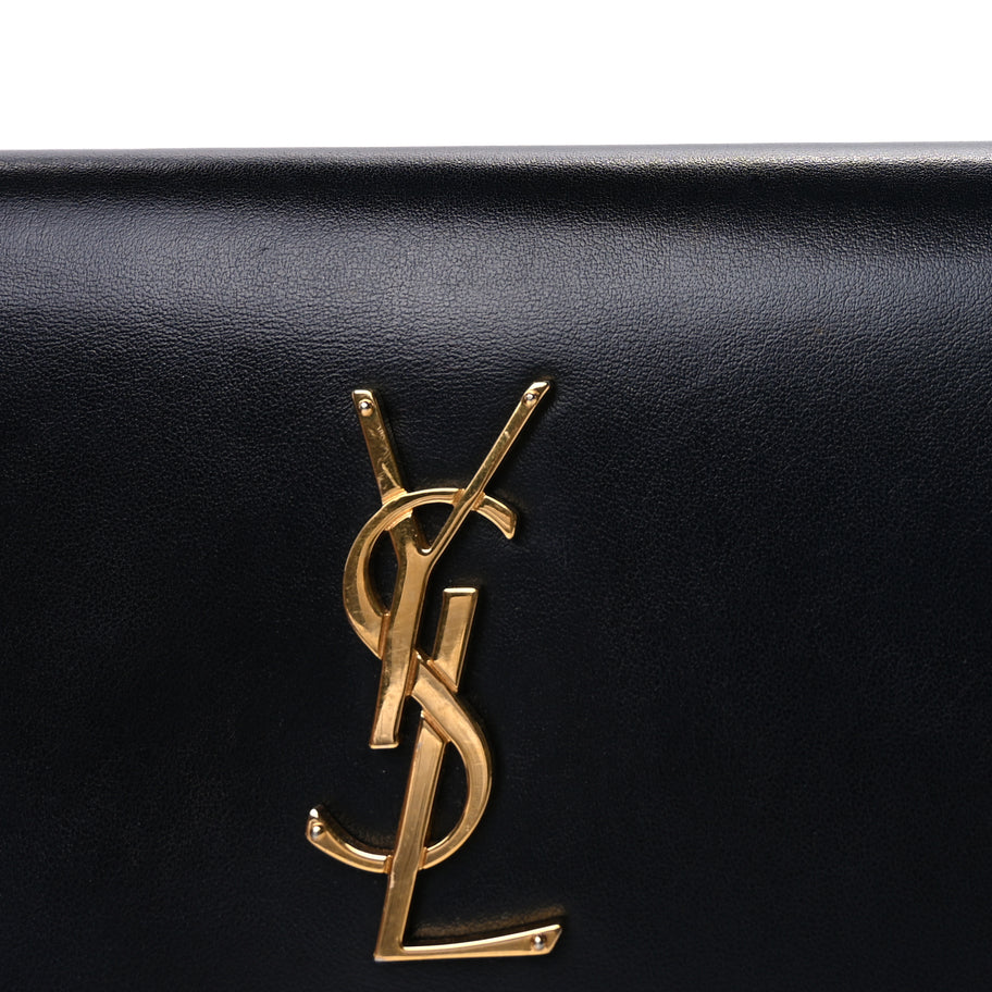 Saint Laurent Smooth Calfskin Monogram Kate Belt Bag  Black Image 6
