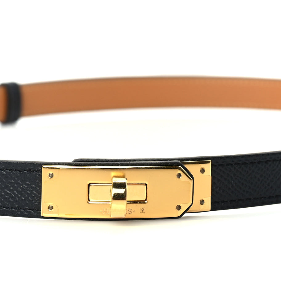 Hermes Epsom Kelly Belt  Black Image 5