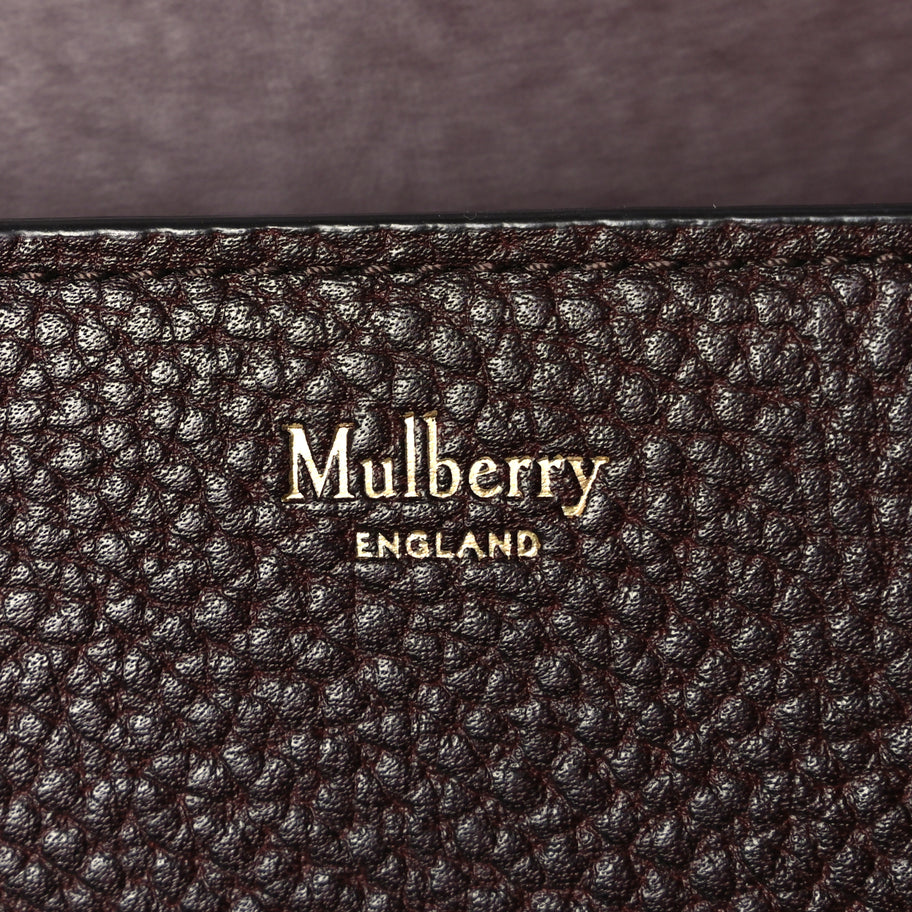 Mulberry Grain Vegetable Tanned Calfskin Small Darley Satchel Oxblood Image 5