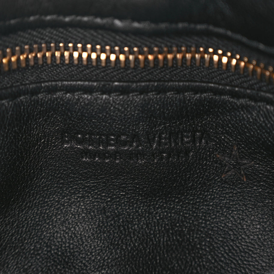 Bottega Veneta Nappa Maxi Intreccio Small Padded Cassette Crossbody Bag Black Image 5