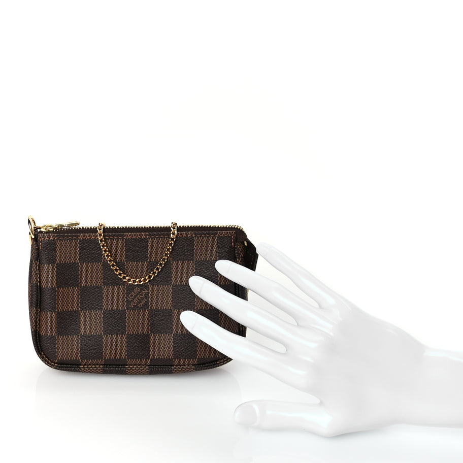 Louis Vuitton Damier Ebene Mini Pochette Accessories Image 2