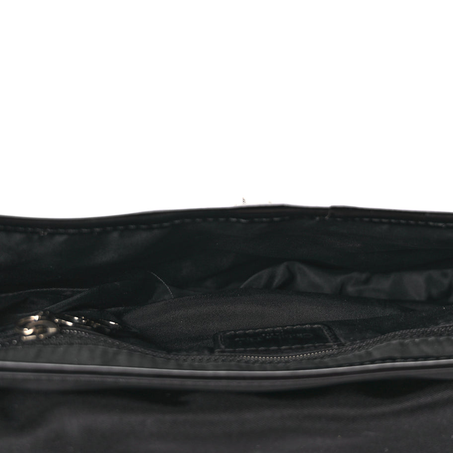 Christian Dior Nylon Saddle Bag Black Image 4