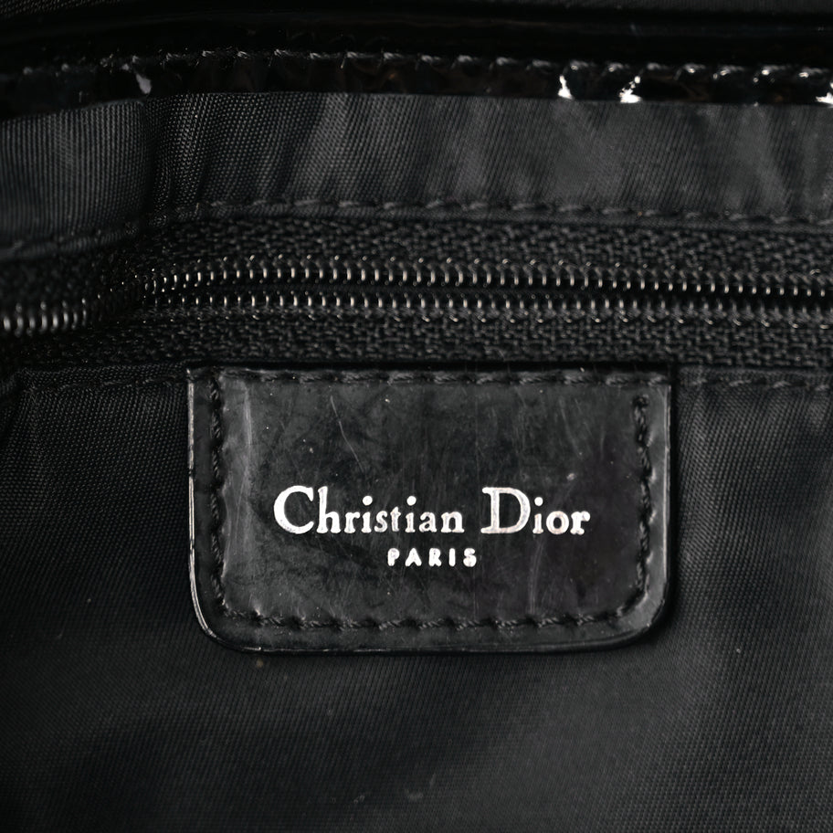 Christian Dior Nylon Saddle Bag Black Image 5